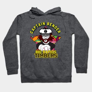 "Captain Bender" - Sleep Baseball Hoodie